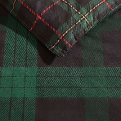 Eddie Bauer Woodland Tartan Plaid Comforter Set