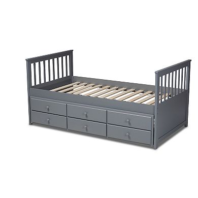 Baxton Studio Trine Twin Daybed & Trundle