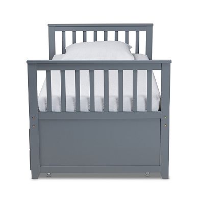Baxton Studio Trine Twin Daybed & Trundle