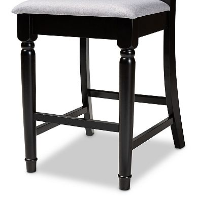 Baxton Studio Verina Pub Table & Stool 5-piece Set