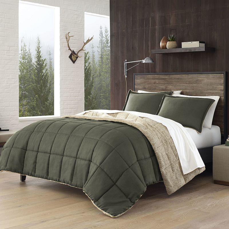 70603717 Eddie Bauer Sherwood Pine Reversible Comforter Set sku 70603717