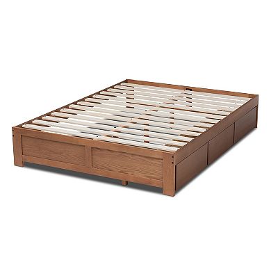 Baxton Studio Wren Storage Bed