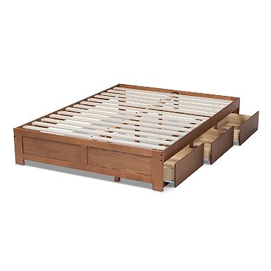 Baxton Studio Wren Storage Bed