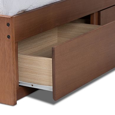 Baxton Studio Wren Storage Bed