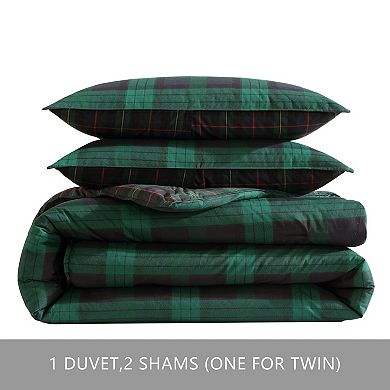 Eddie Bauer Woodland Tartan Duvet Cover Set