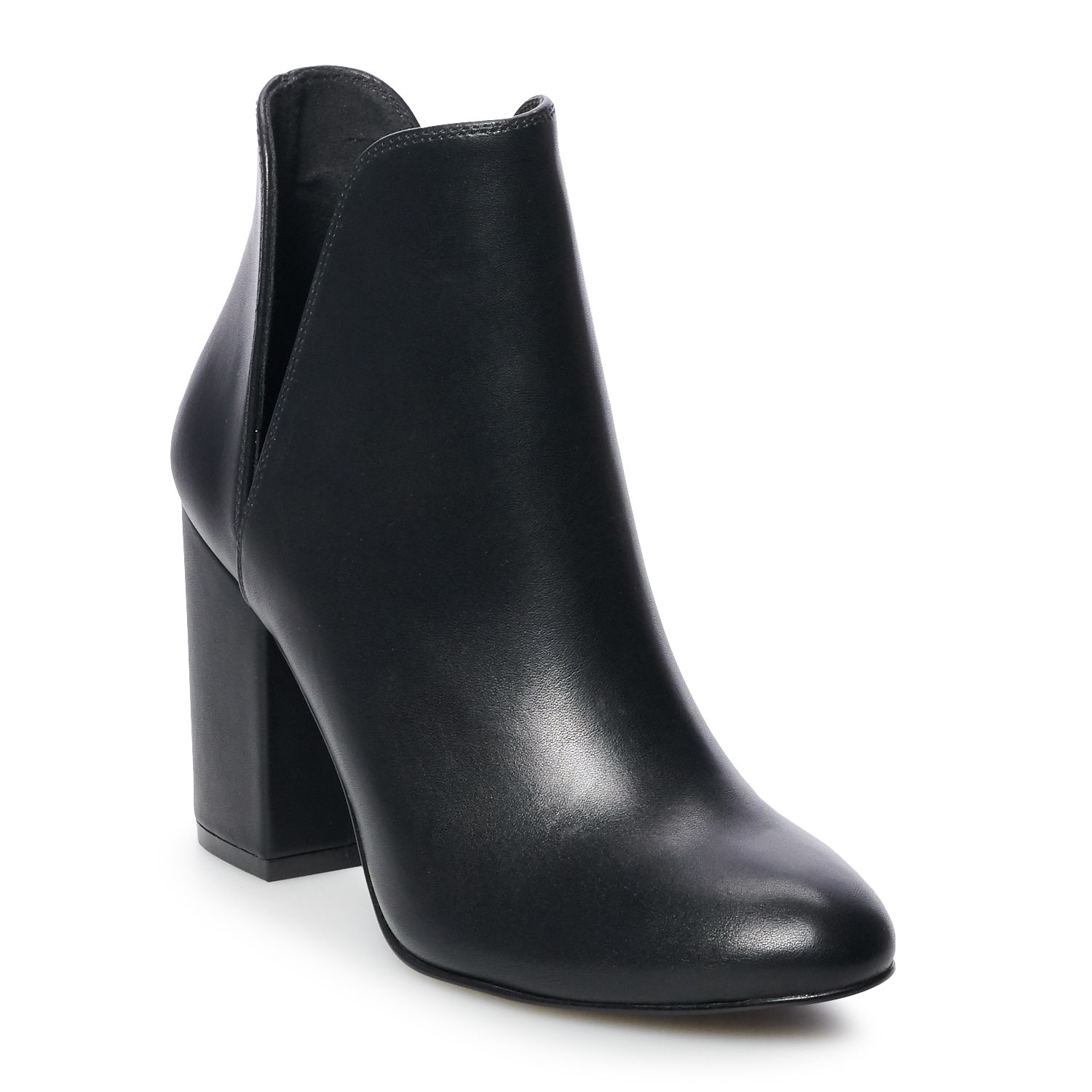 black ankle boots kohls