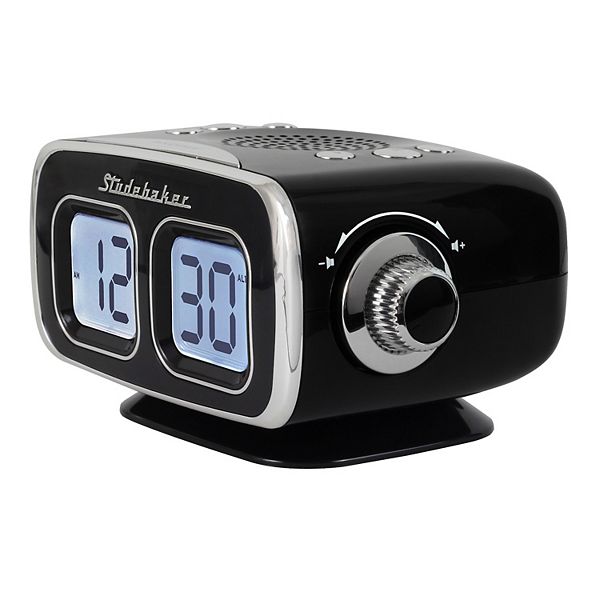 Studebaker Retro Bluetooth AM/FM Clock Radio