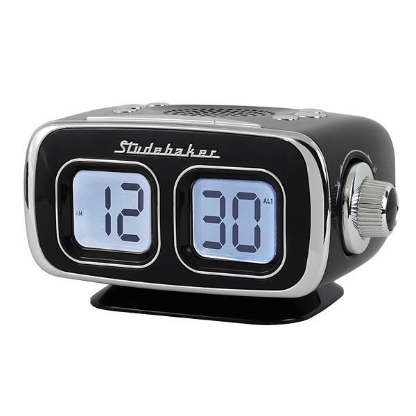 Studebaker Retro Bluetooth AM/FM Clock Radio