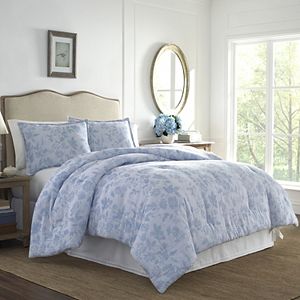 Laura Ashley Wisteria Floral Comforter Set Kohls