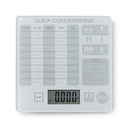 Food Network™ Infographic Kitchen Scale