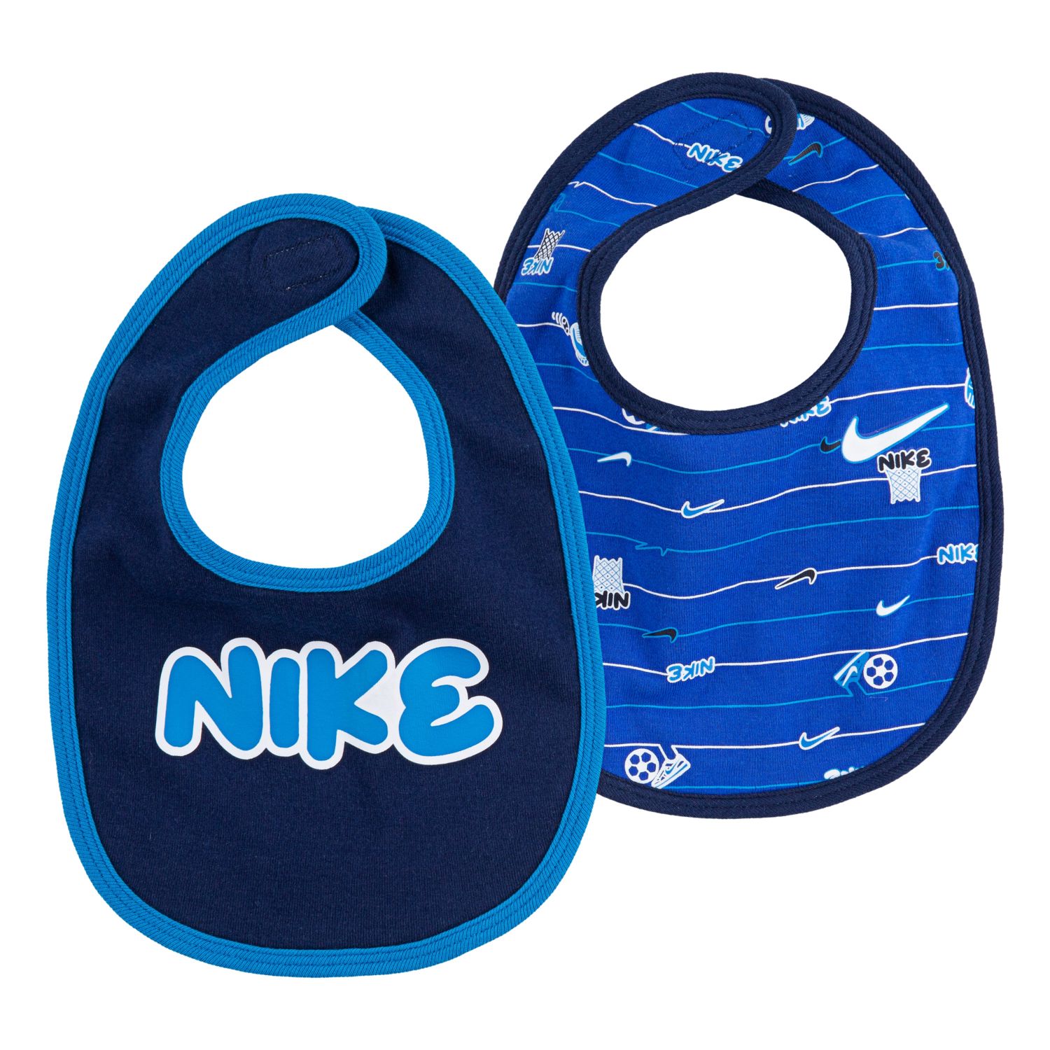 baby blue bibs
