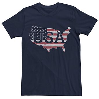 Men's USA Flag Graphic Tee