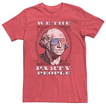 Men's Patriotic Party People Graphic Tee