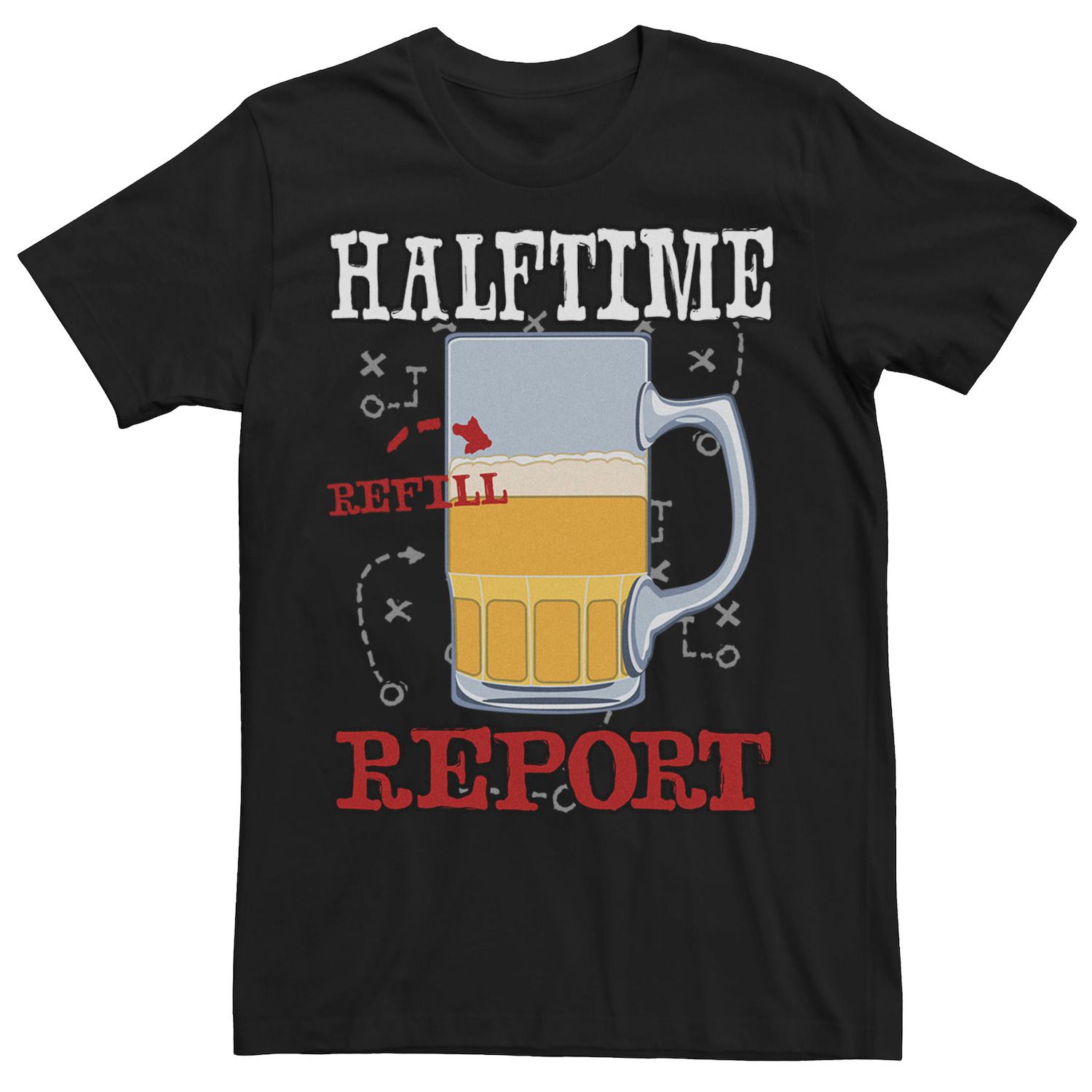 Image for Licensed Character Men's Halftime Report Tee at Kohl's.