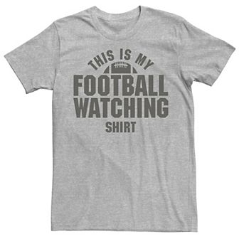 Men's This Is My Football Watching Shirt Graphic Tee