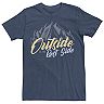 Men's Outside Is The Best Side Graphic Tee 