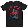 Men's America Is My Hoppy Place Graphic Tee