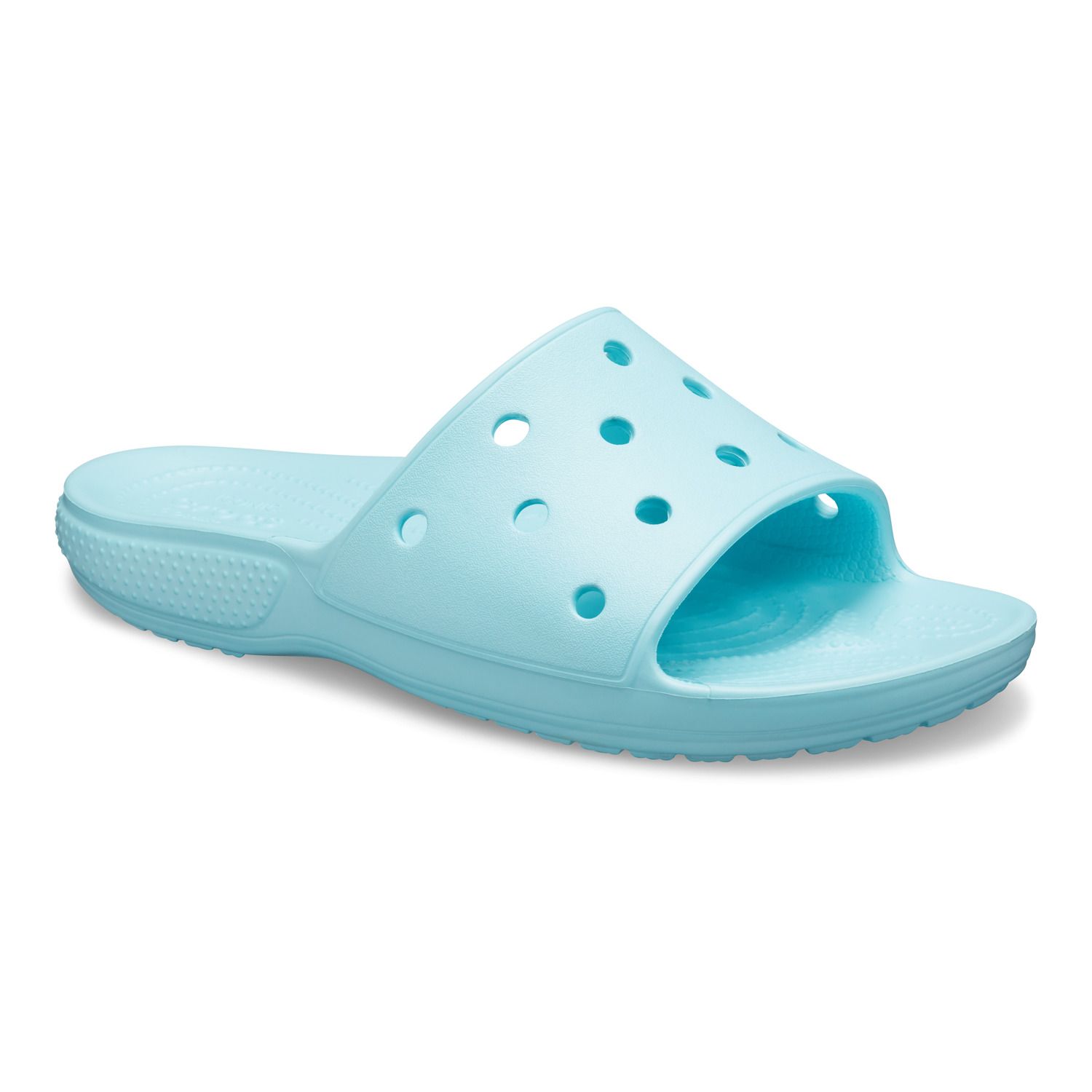 icy blue crocs