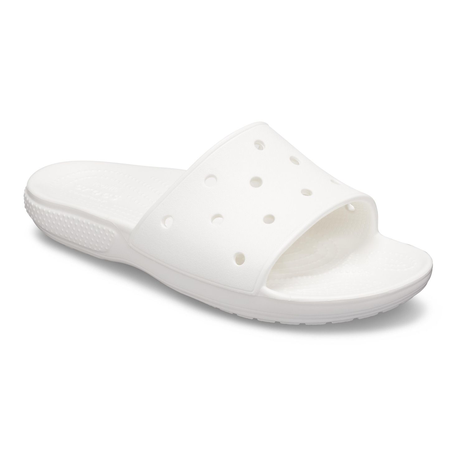 white adult crocs