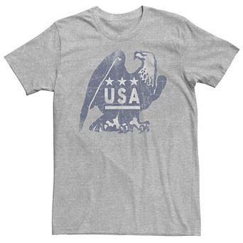 Men's USA Eagle Distressed Portrait Tee