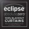 eclipse Martina Solid Absolute Zero 100% Blackout Window Panel