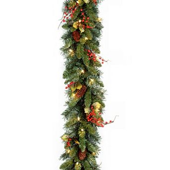 National Tree Co. 9-ft. Classical Collection Garland & Clear Lights