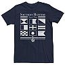 Men's Southern Maritime Flags Grid Tee