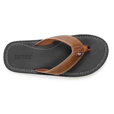 Dockers Premium Memory Foam Men s Flip Flop Sandals