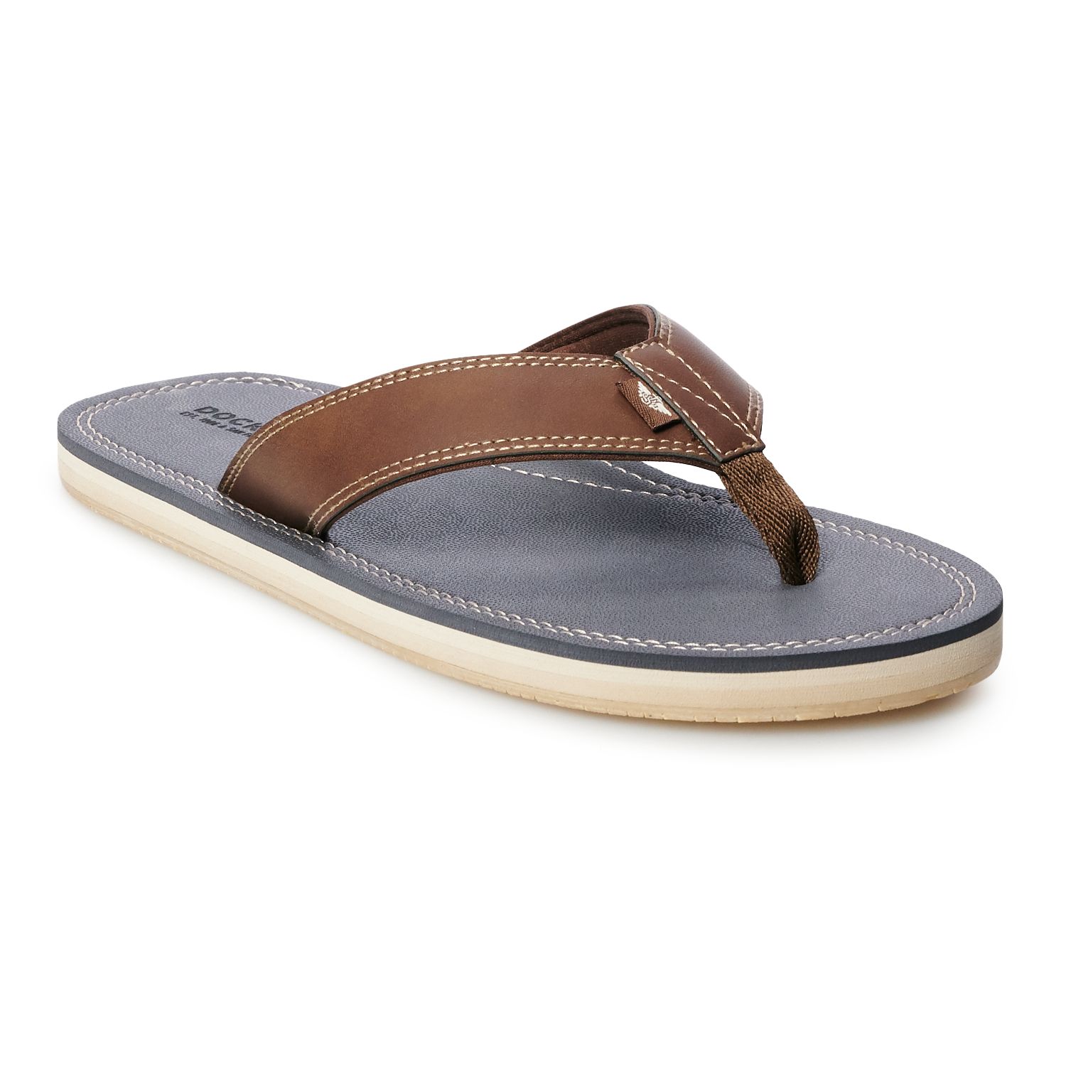 mens flip flops memory foam