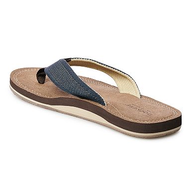 Dockers® Men's Webbing Upper Flip Flop Sandals