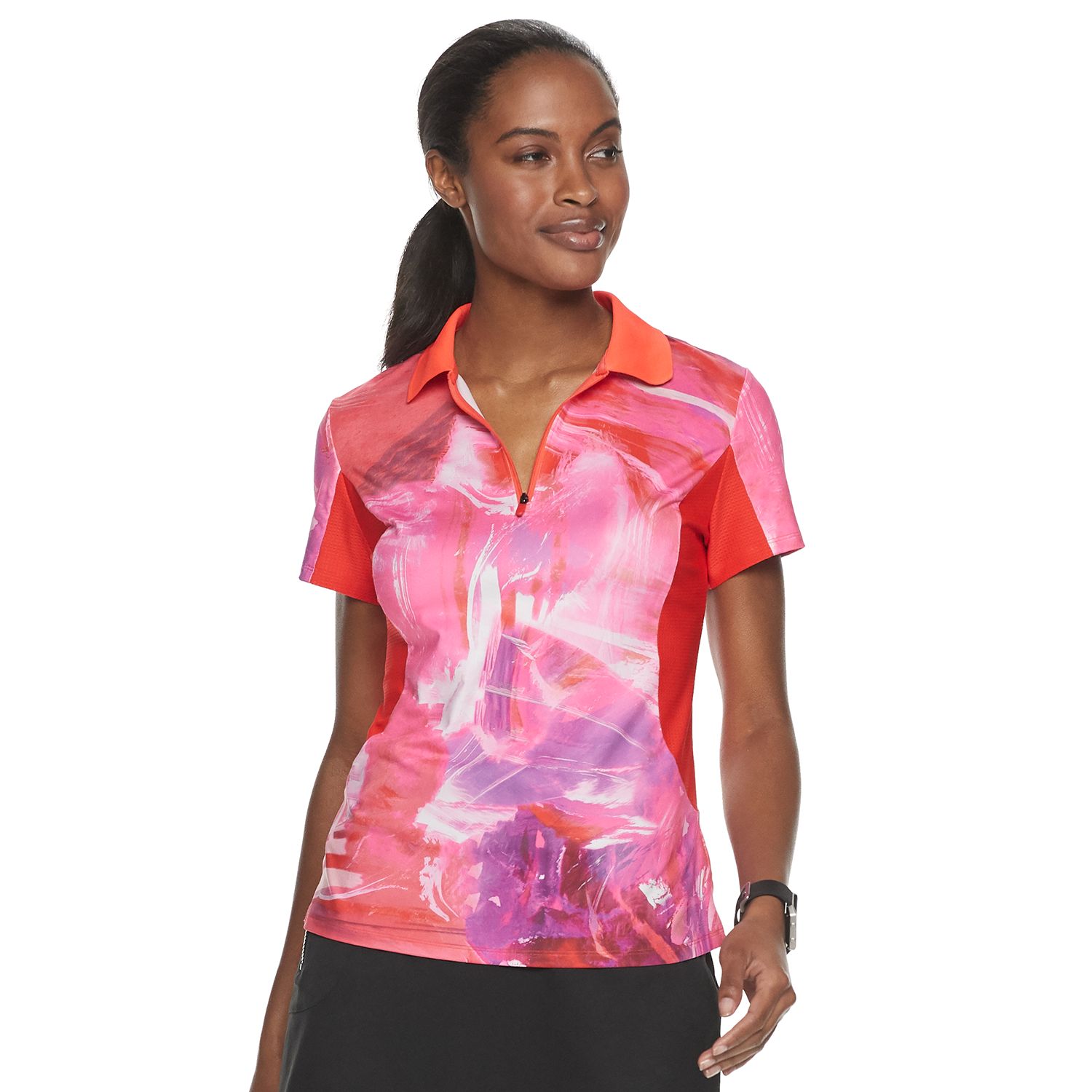 kohls golf shirts womens