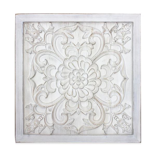 Belle Maison Medallion Wood Wall Decor