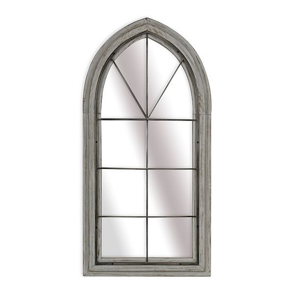Belle Maison Window Pane Arch Mirror