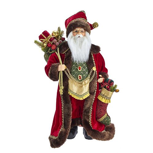 Kurt Adler Kringle Klaus Elegant Santa