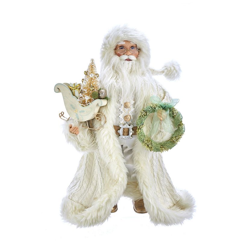 Kurt Adler Kringle Klaus Winter White Santa