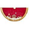 Kurt Adler Religious Nativity Christmas Tree Skirt