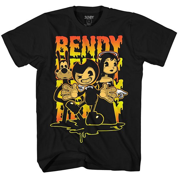 Boy s Bendy And The Ink Machine Splat Team Graphic Tee