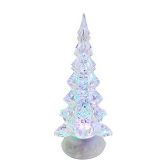 Kurt Adler LED Clear Motion Christmas Tree Table Decor