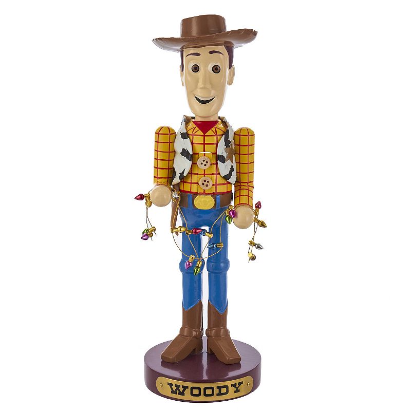 Kurt Adler Disney / Pixar Toy Story Woody Nutcracker Christmas Table Decor,