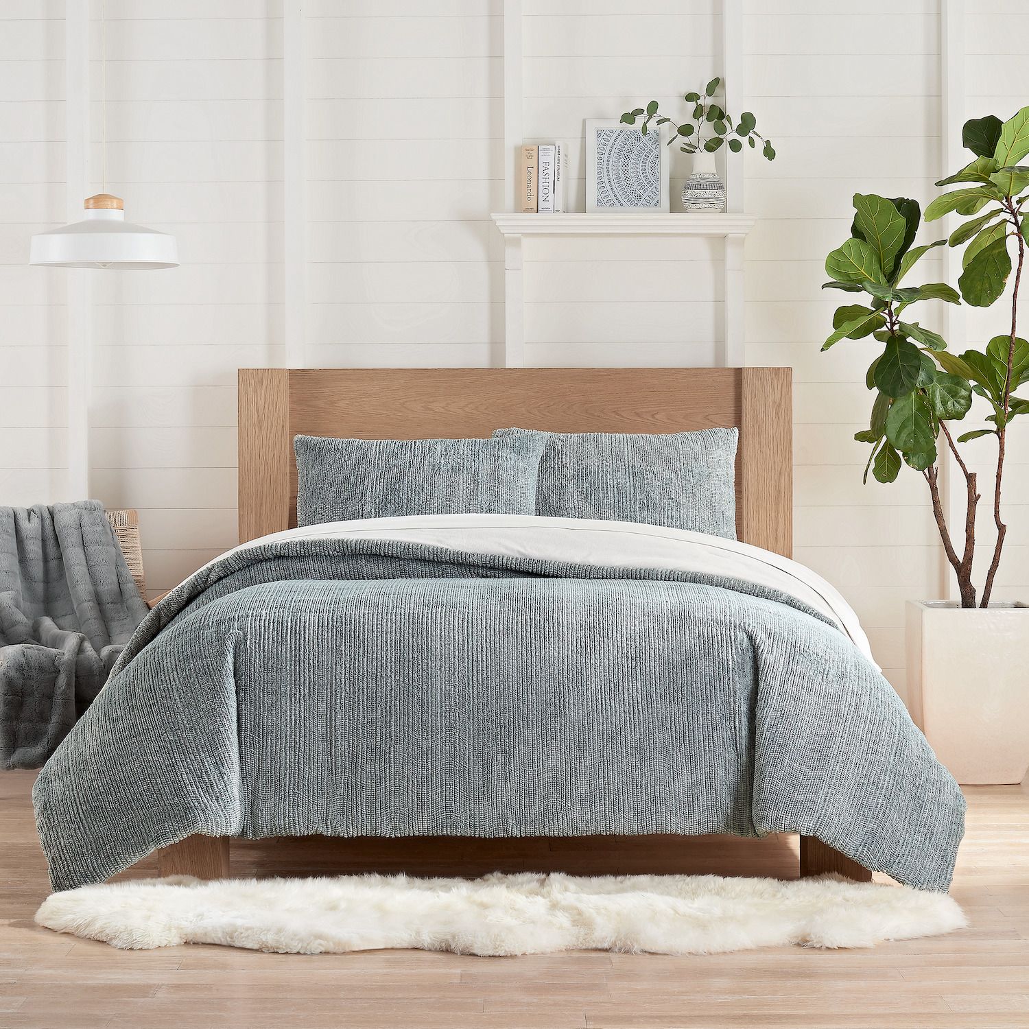 gray ugg comforter