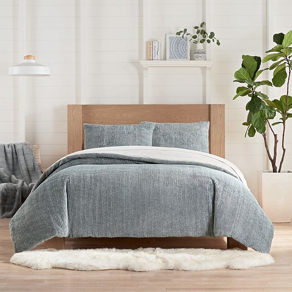 Koolaburra by ugg raquel faux discount fur comforter and sham set