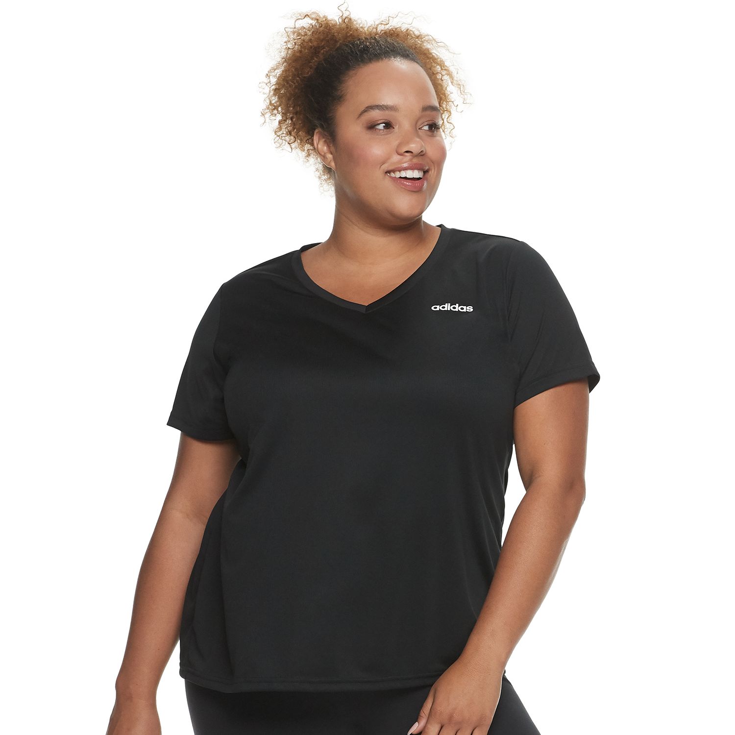 adidas plus size shirts & tops