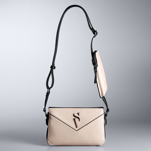 Simply vera vera wang leena envelope crossbody discount bag