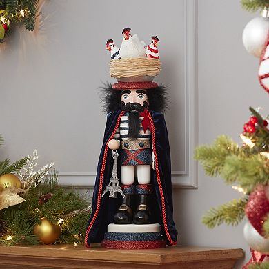 Hollywood™ Three French Hens Nutcracker