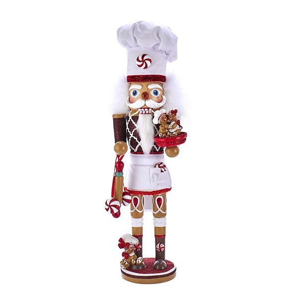 15 In. Hollywood Gingerbread Baker Shelf Sitter Nutcracker
