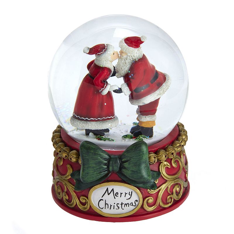 UPC 086131516924 product image for 100MM Mr. & Mrs. Claus Musical Snow Globe, Multicolor | upcitemdb.com