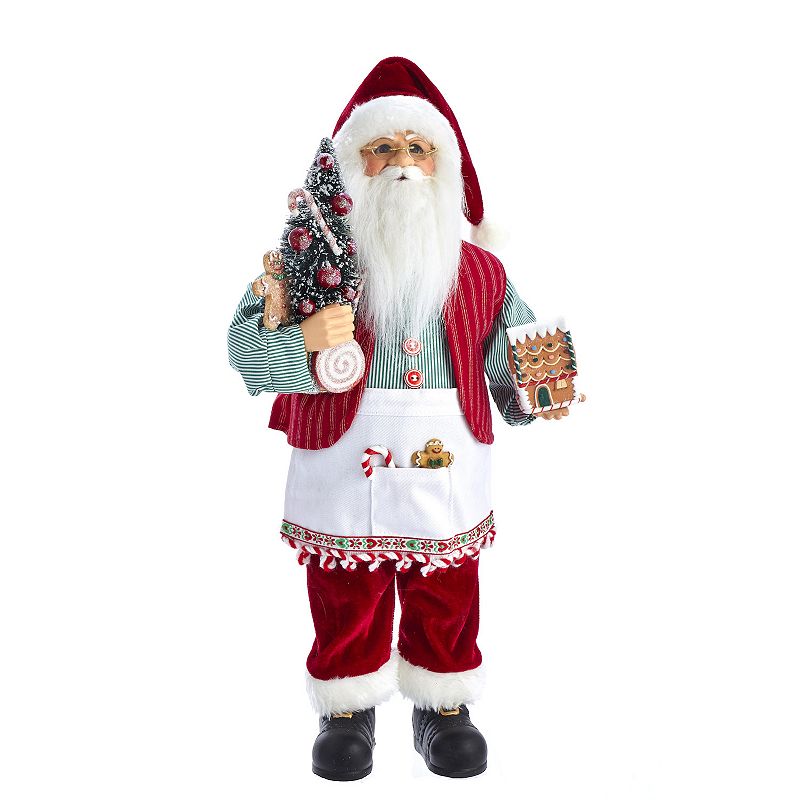69225615 Kringle Klaus Santa With Gingerbread House, Multic sku 69225615