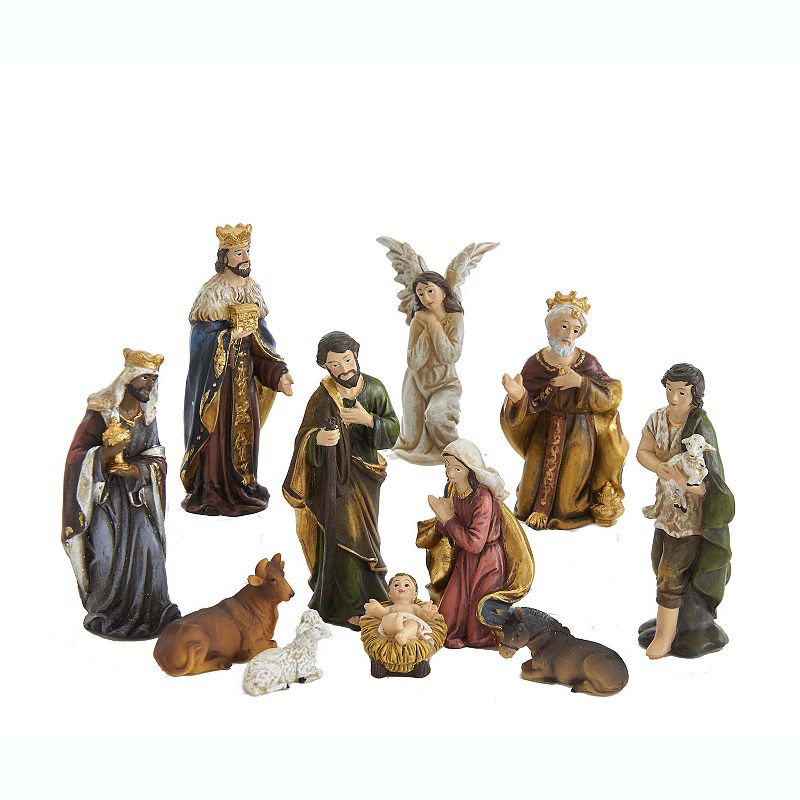 Resin Nativity Figurine 11-pc. Set, Multicolor
