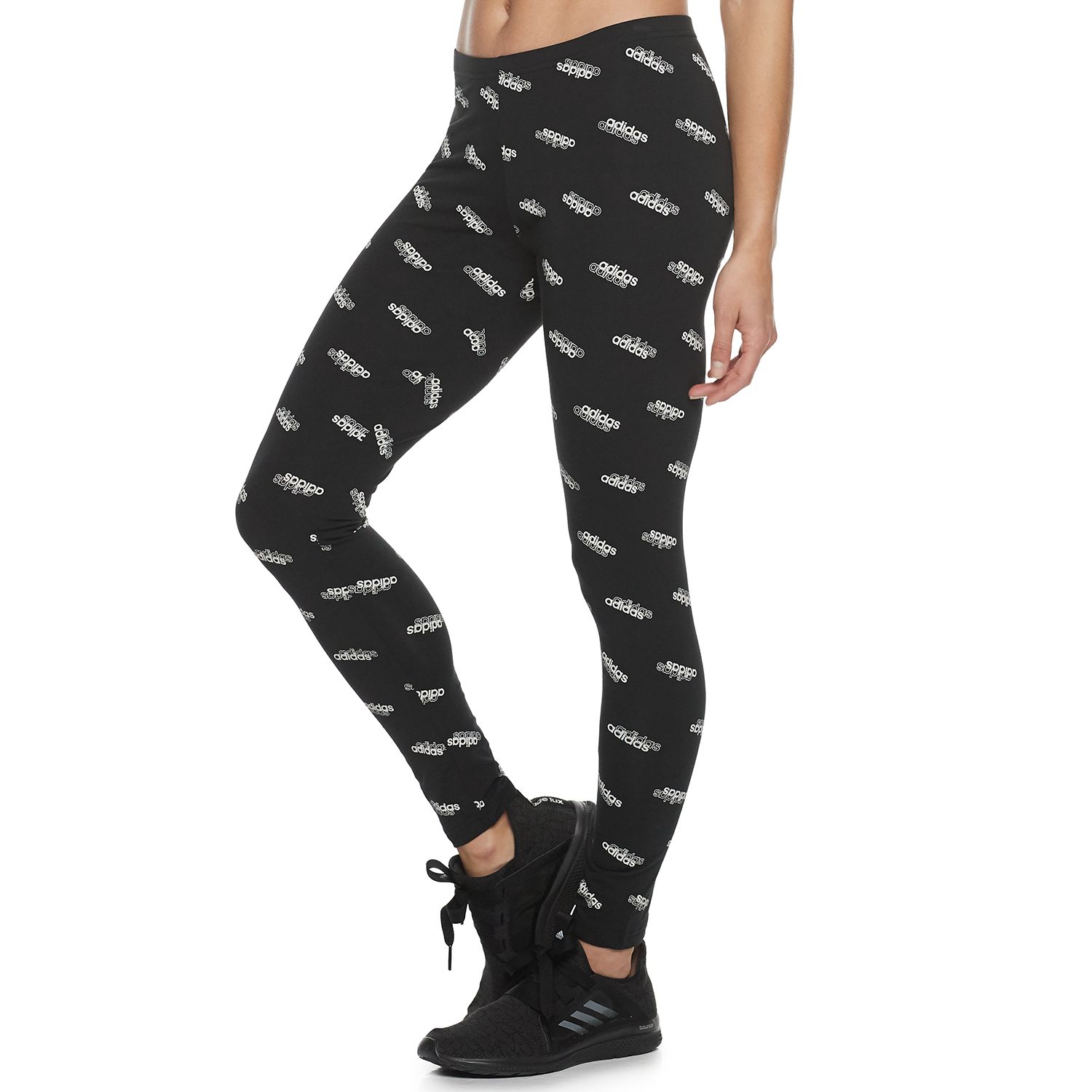 adidas all over print logo legging