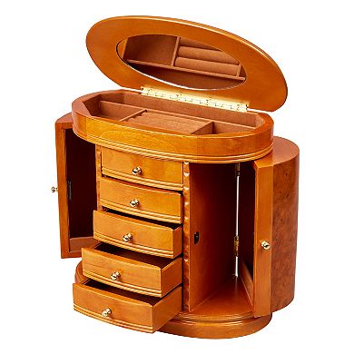Mele & Co. Melrose Wooden Jewelry Box